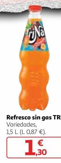 Alcampo Refresco sin gas trina oferta