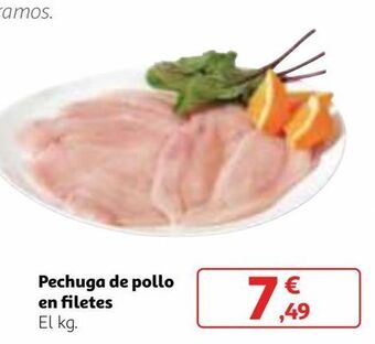 Alcampo Pechuga de pollo oferta