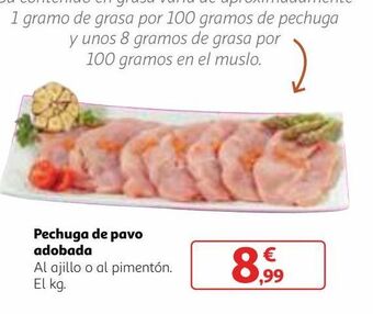 Alcampo Pechuga de pavo oferta