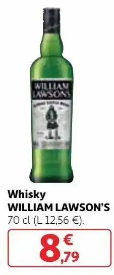 Alcampo Whisky william lawson's oferta