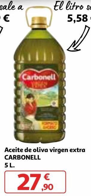 Alcampo Aceite de oliva virgen extra carbonell oferta
