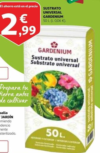 Alcampo Sustrato universal oferta