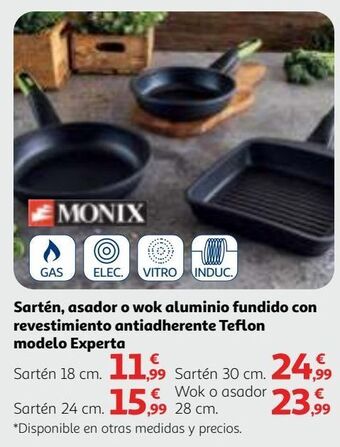 Alcampo Sartén monix oferta