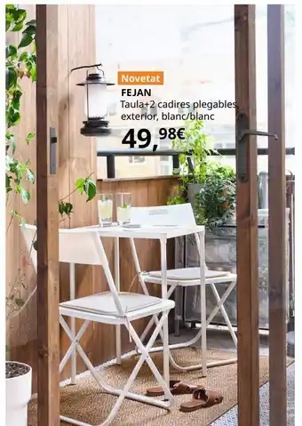 IKEA Conjunto de balcón oferta
