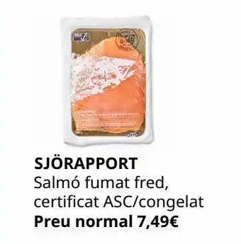 IKEA Salmón ahumado oferta