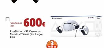 CeX Playstation vr2 casco con mando v2 sense (sin juego), caja oferta