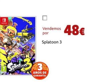 CeX Splatoon 3 oferta