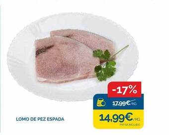 Supermercados La Despensa Lomo de pez espada oferta