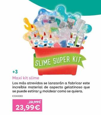ToysRus Maxi kit slime oferta