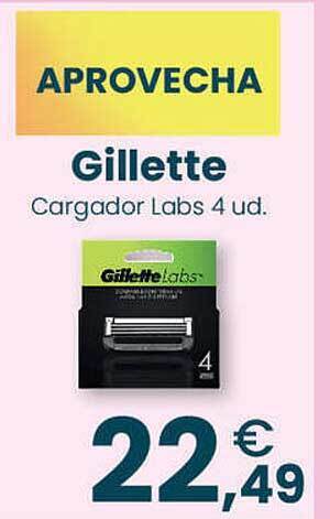 Gillette cargador labs