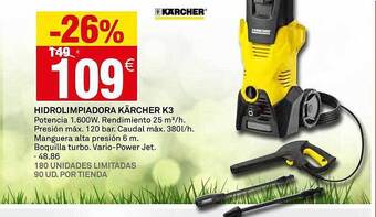 Bricoking Hidrolimpiadora kärcher k3 oferta