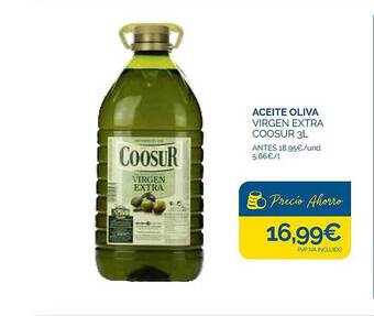 Cash Ecofamilia Aceite oliva virgen extra coosur oferta