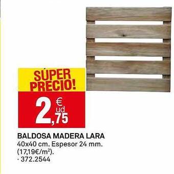 Bricoking Baldosa madera lara oferta