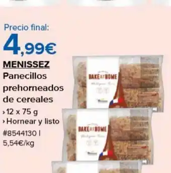 Costco Menissez panecillos prehorneados de cereales oferta
