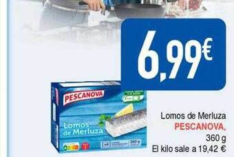Masymas Lomos de merluza pescanova oferta