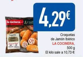 Masymas Croquetas de jamón ibérico la cocinera oferta