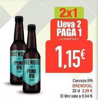 Masymas Cerveza ipa brewdog oferta
