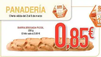 Masymas Barra bregada picos oferta