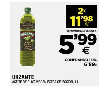 BM Supermercados Urzante aceite de oliva virgen extra selección oferta