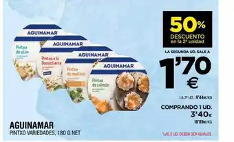 BM Supermercados Aguinamar pintxo variedades oferta
