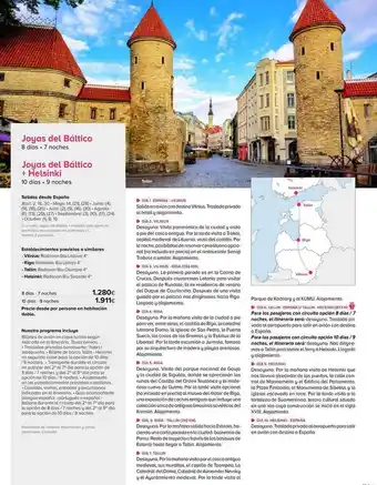 Viajes El Corte Inglés Joyas del báltico joyas del báltico + helsinki oferta