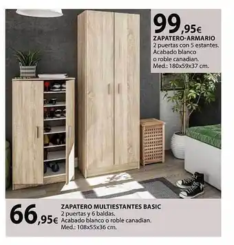 Tú Brico-Marian Zapatero-armario o zapatero multiestantes basic oferta