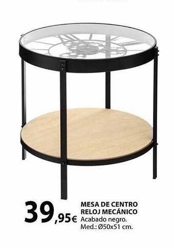Tú Brico-Marian Mesa de centro reloj mecánico oferta