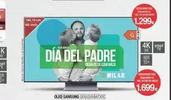 Milar 165,10 cm 65 inch, día del padre regalos de confianza oled samsung de65595batxxc milar 12,8cmc 1.299€ 4k art tv hdr oferta