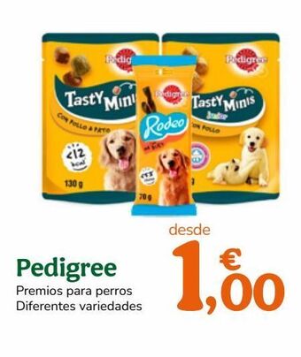 TiendAnimal Snacks para mascotas pedigree oferta