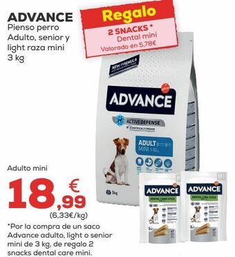 Kiwoko Comida para perros advance oferta