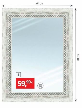 Bauhaus Espejo oferta