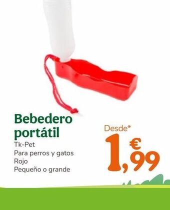 TiendAnimal Bebedero para perros oferta
