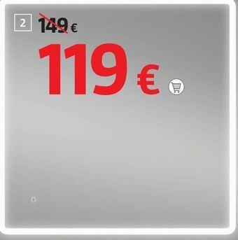 Bauhaus Espejo oferta