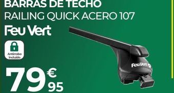 Feu Vert Barras de techo feuvert oferta