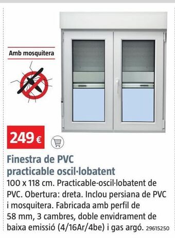 Bauhaus Ventana de pvc oferta