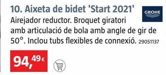 Bauhaus Grifo monomando oferta