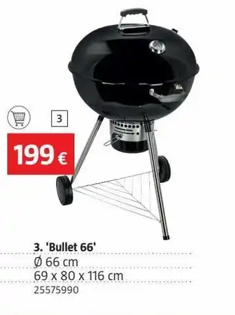 Bauhaus Barbacoa de carbón oferta