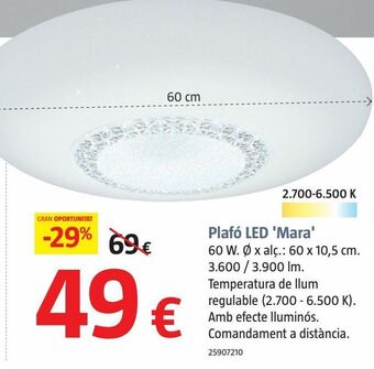 Bauhaus Plafón de techo oferta