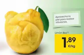 Eroski Limón feo al peso oferta