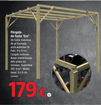 Bauhaus Pérgola oferta