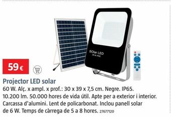 Bauhaus Proyector led oferta