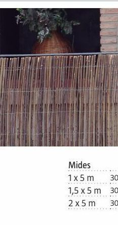 Bauhaus Mimbre natural oferta