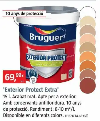 Bauhaus Pintura exterior bruguer oferta