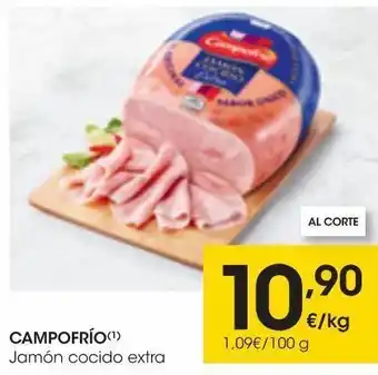 Eroski Campofrío jamón cocido extra al corte oferta