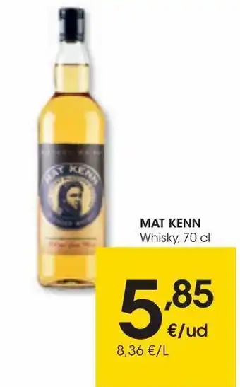Eroski Mat kenn whisky 70 cl oferta