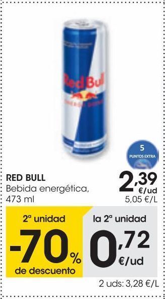 Eroski Red bull bebida energética 473 ml oferta