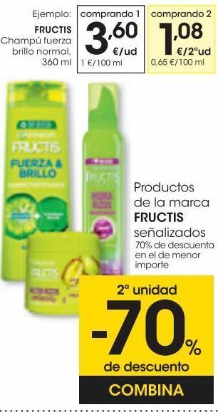 Eroski Fructis espuma hidrarizos extra fuerte 200 ml oferta