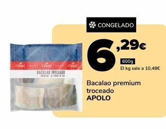 Supeco Bacalao premium troceado apolo oferta