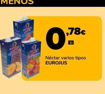 Supeco Néctar varios tipos eurojus oferta
