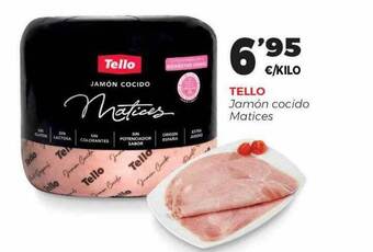 Supermercados Lupa Tello jamón cocido matices oferta
